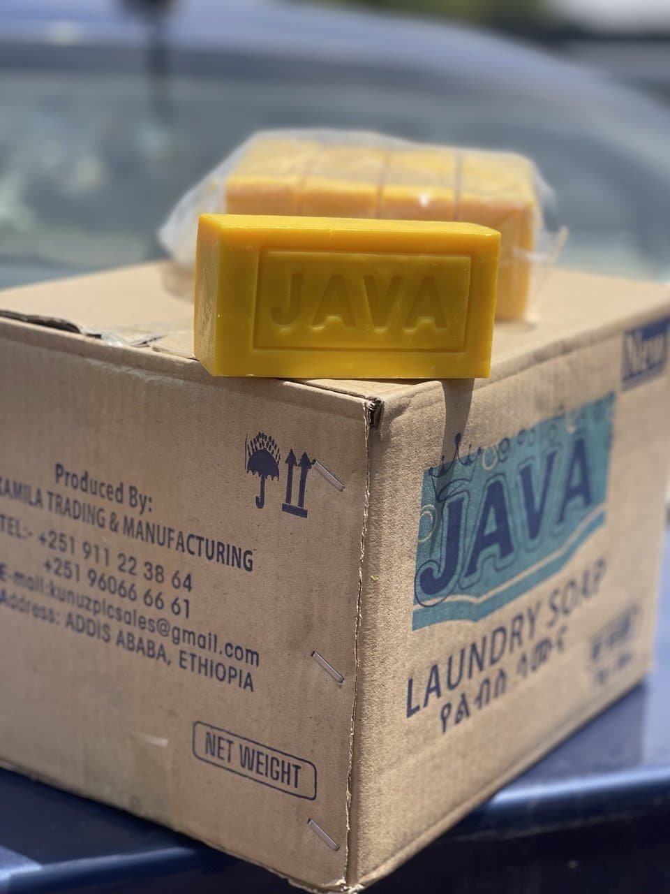 Java laundry bar soap by Kamila Trade & Manufacturing