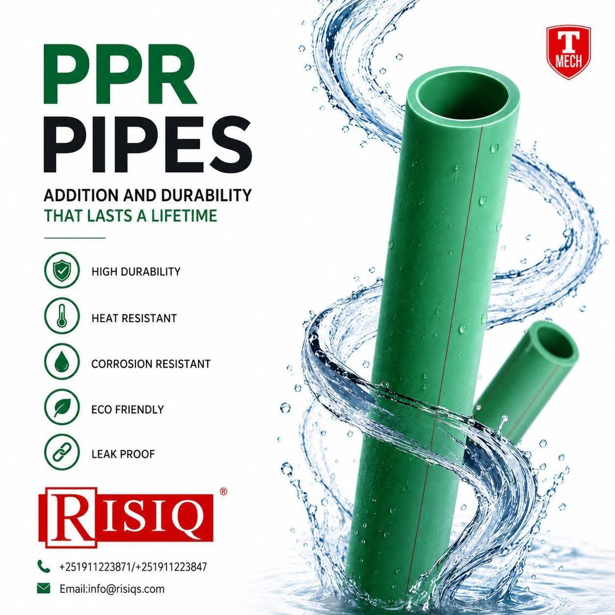 ERA PVC multi-directional drainage fittings